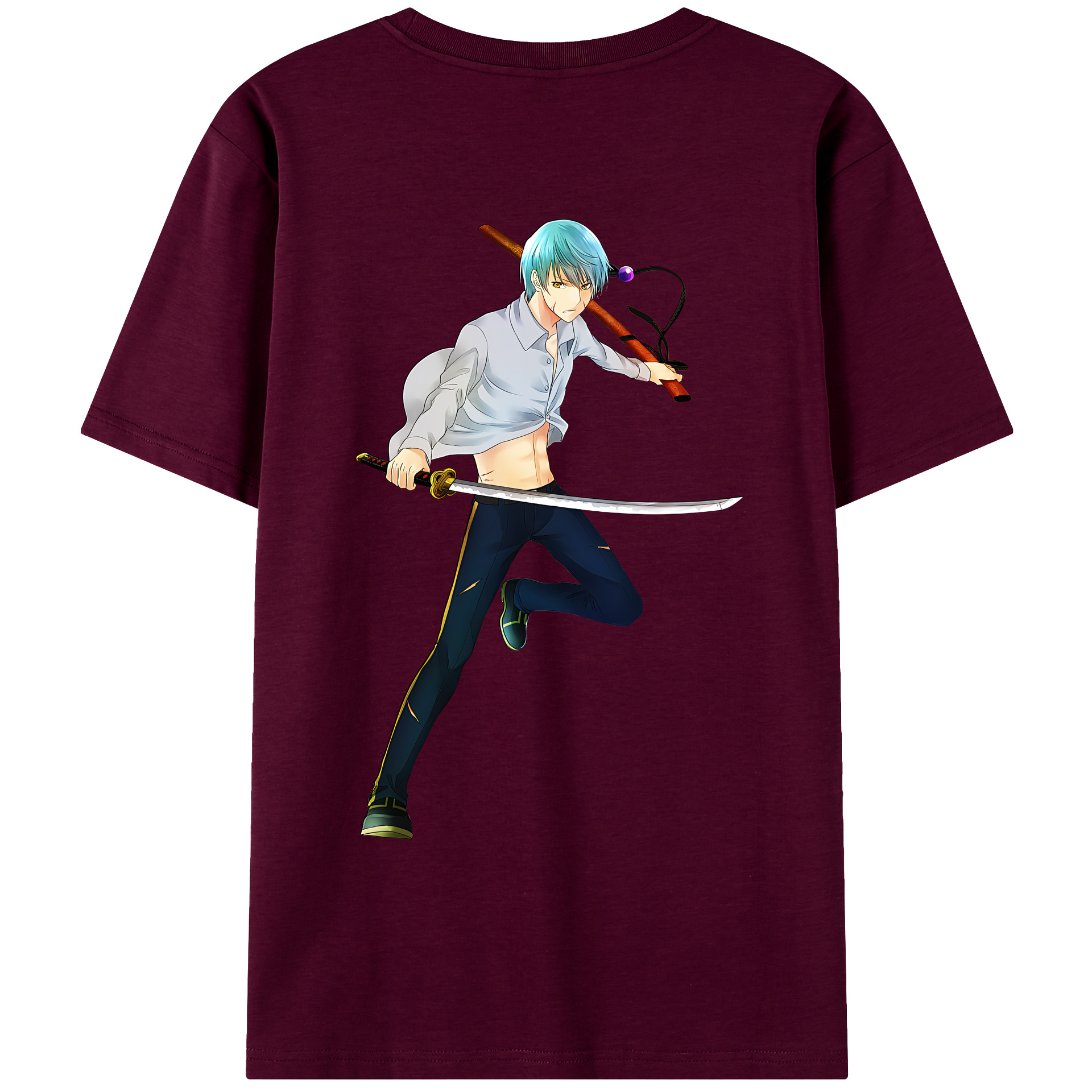 （画像用） 刀剣乱舞 Touken Ranbu レディース半袖Tシャツ(バックプリント)